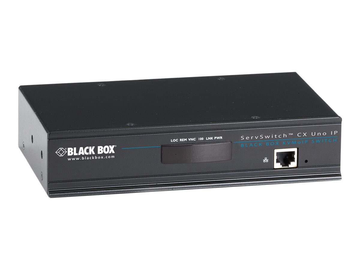Black Box ServSwitch CX Uno IP - KVM switch - 8 ports