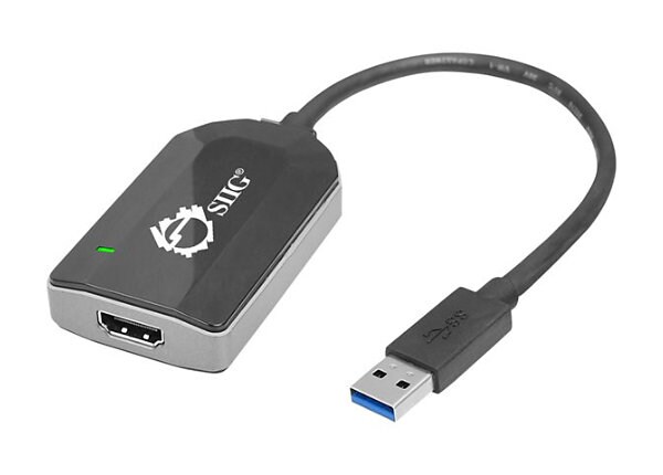 SIIG USB 3.0 to HDMI/DVI Multi Monitor Video Adapter - external video adapter