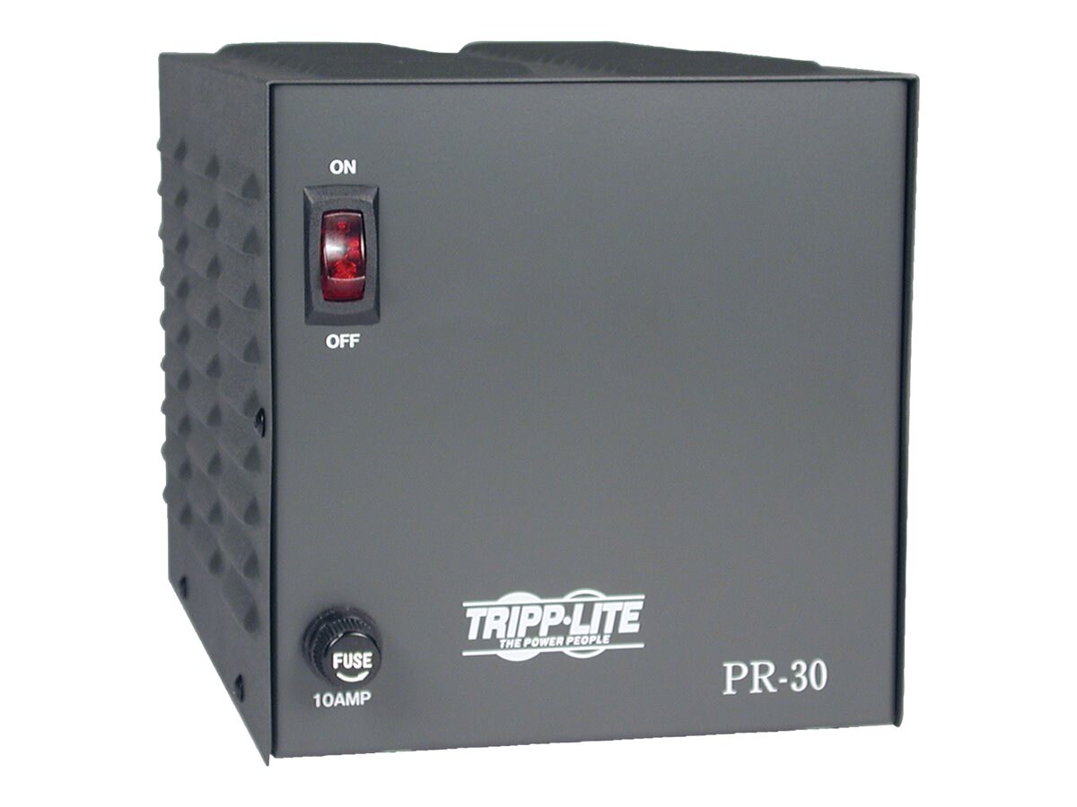 Tripp Lite DC Power Supply 30-Amp 120VAC Input to 13.8VDC Output