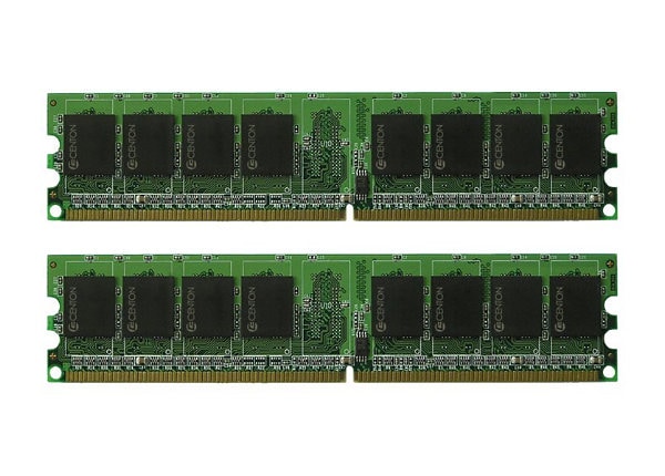 Centon memoryPOWER - DDR2 - 4 GB: 2 x 2 GB - DIMM 240-pin - unbuffered