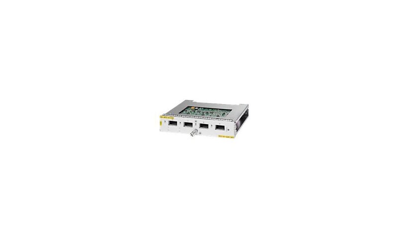 Cisco 4-port 10-Gigabit Ethernet Modular Port Adapter - expansion module - 10Gb Ethernet x 4