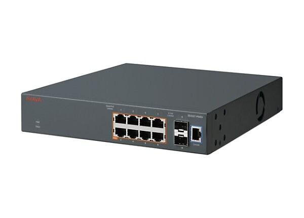 Avaya Ethernet Routing Switch 3510GT-PWR+ - switch - 8 ports - managed