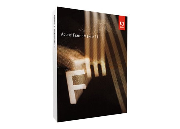 Adobe FrameMaker (v. 11) - version upgrade license - 1 user