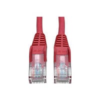 Tripp Lite 3ft Cat5e / Cat5 350MHz Snagless Patch Cable RJ45 M/M Red 3'