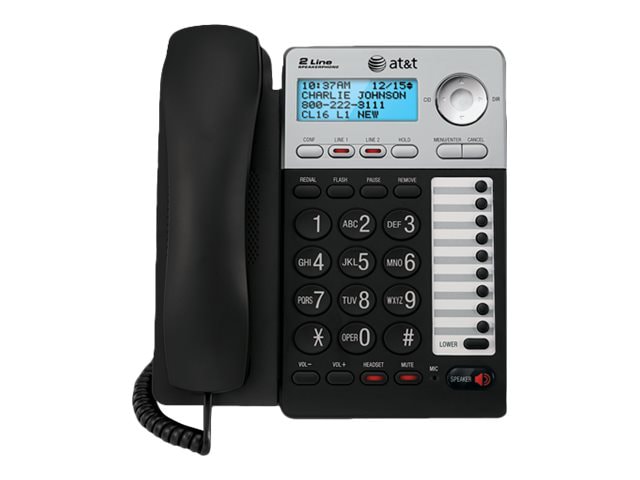 AT&T ML17929 - corded phone with Caller ID/Call Waiting - black