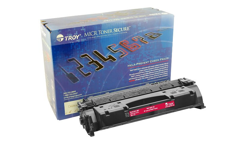 TROY MICR Toner Secure M401/M425MFP - à rendement élevé - noir - compatible - cartouche toner pour imprimante MICR (alternative pour : HP