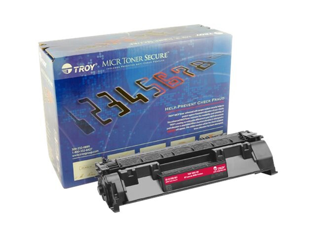 TROY MICR Toner Secure M401/M425MFP - noir - compatible - cartouche toner pour imprimante MICR (alternative pour : HP CF280A)
