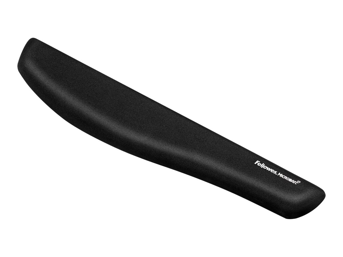 Fellowes Easy Glide Gel Wrist Rest/Mouse Pad, Black