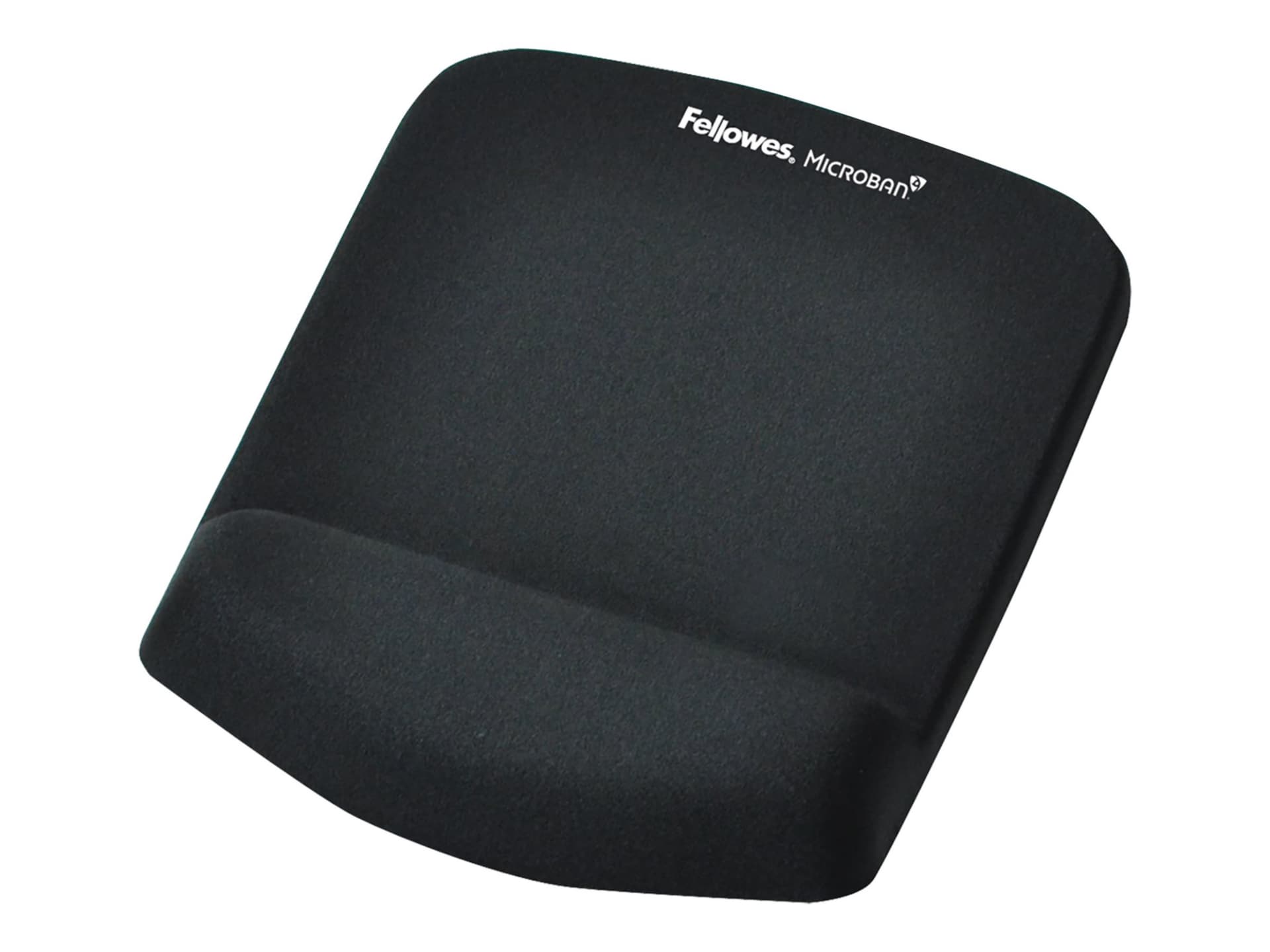 Fellowes PlushTouch Mouse Pad Wrist Rest - Black