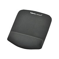 Fellowes PlushTouch Mouse Pad/Wrist Rest with FoamFusion - Graphite