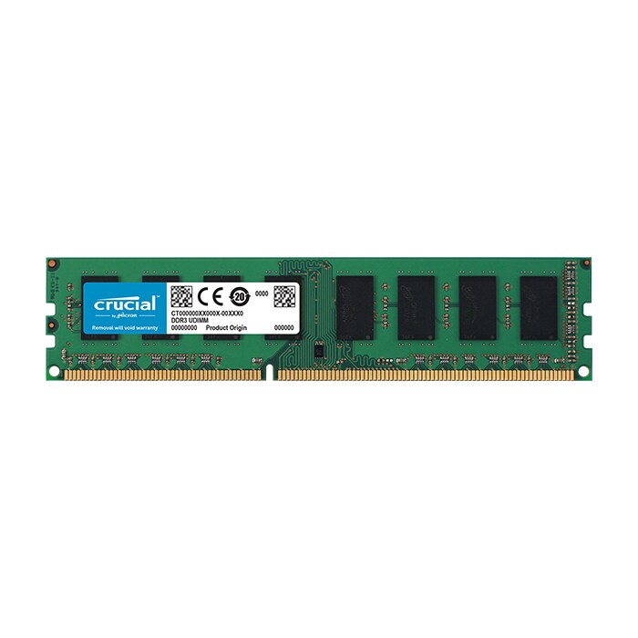 Crucial - DDR3L - module - 8 GB - DIMM 240-pin - 1600 MHz / PC3-12800 - unb