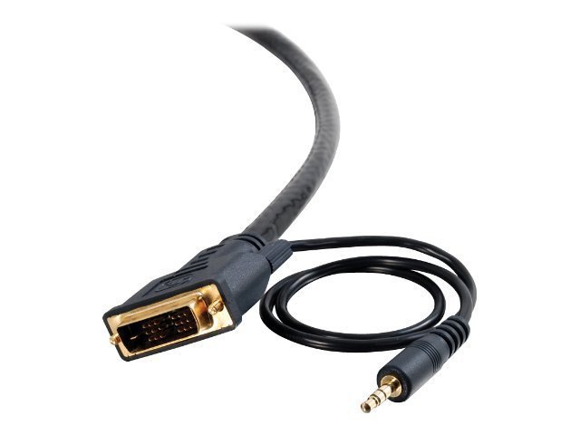 C2G Pro Series DVI / audio cable - 15 ft
