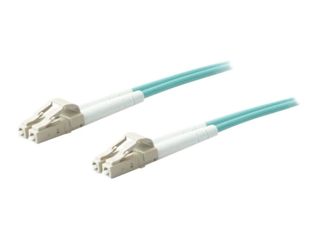 Proline 15m LC (M) to LC (M) Aqua OM3 Duplex Fiber OFNR Patch Cable