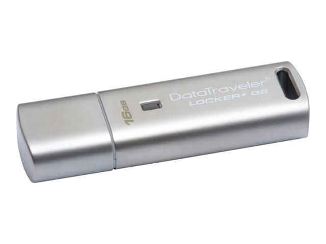 Kingston DataTraveler Locker+ G2 - USB flash drive - 16 GB