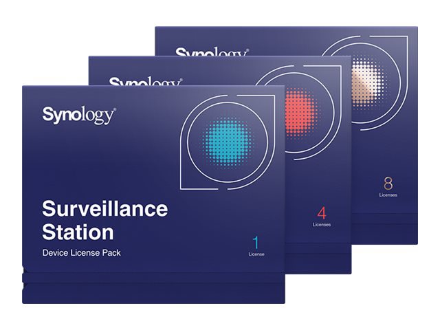 Synology Surveillance Device License Pack - license - 1 camera