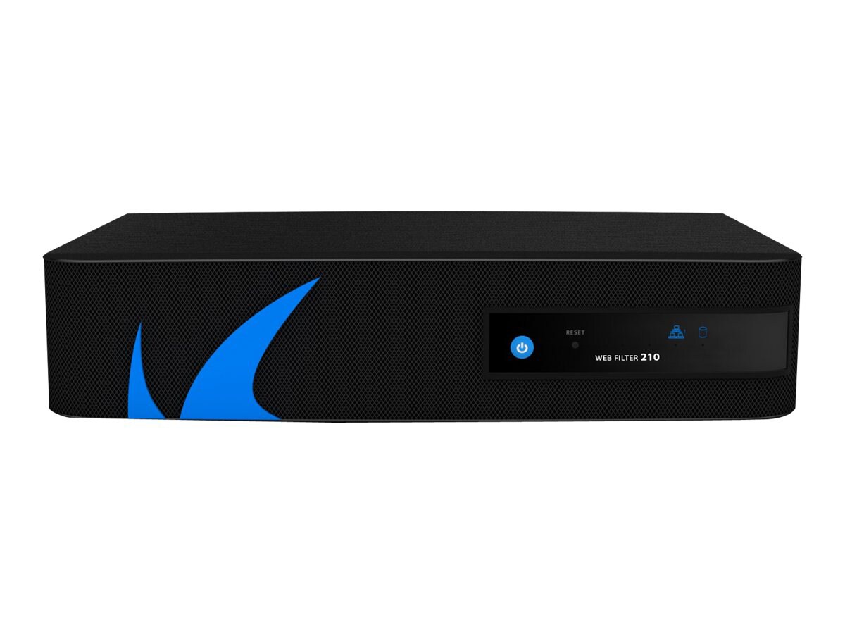 Barracuda Web Security Gateway 210 - security appliance - with 3 years Energize Updates and Instant Replacement