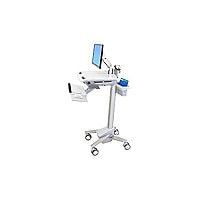 Ergotron StyleView cart - for LCD display / keyboard / mouse / barcode scan