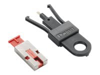 Panduit USB Type A Blockout Device - jack module blockout