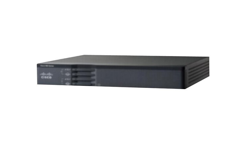 Cisco 867VAE Secure - router - DSL modem - desktop, rack-mountable