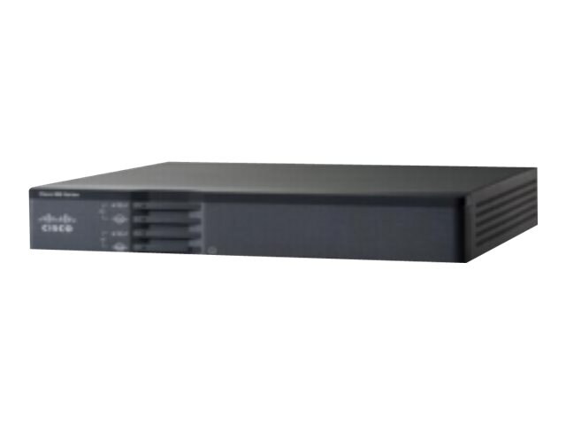 Cisco 867VAE Secure - router - DSL modem - desktop, rack-mountable