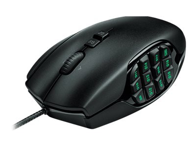 Logitech Gaming Mouse G600 MMO - mouse - USB - black