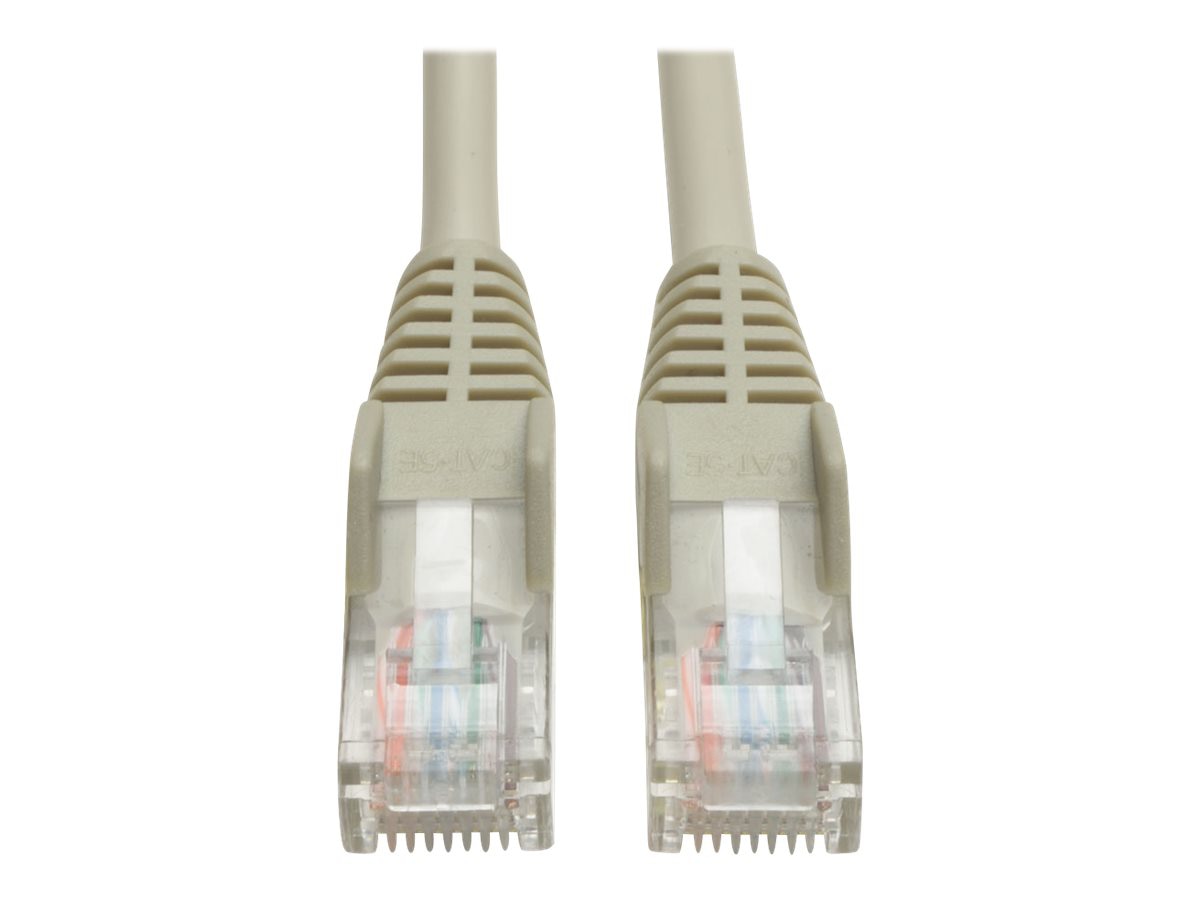 Tripp Lite 30ft Cat5e / Cat5 350MHz Snagless Patch Cable RJ45 M/M Gray 30'