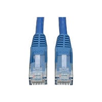 Eaton Tripp Lite Series Cat6 Gigabit Snagless Molded (UTP) Ethernet Cable (RJ45 M/M), PoE, Blue, 30 ft. (9.14 m) - patch