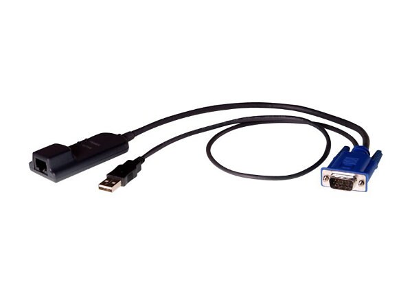Avocent Virtual Media and Smartcard server interface module - video/USB extender