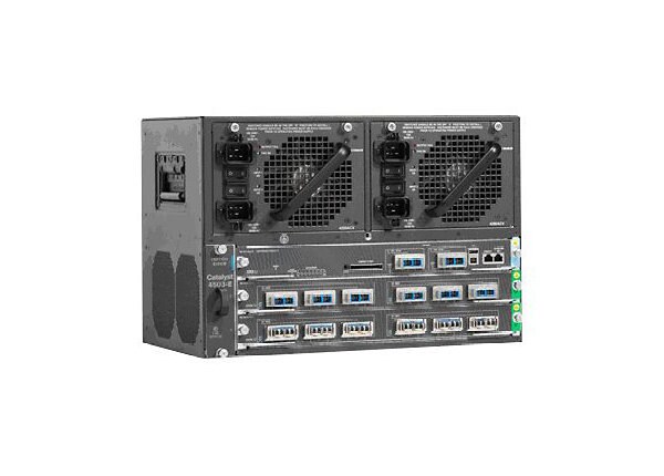 Cisco Catalyst 4503-E - switch - 48 ports - managed - rack-mountable - with Cisco Catalyst 4500 Supervisor Engine 7L-E,