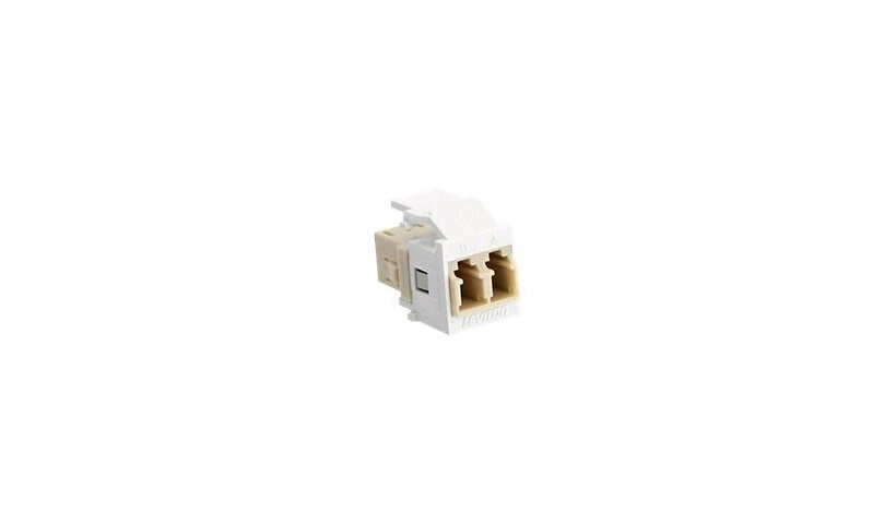 Leviton QuickPort Duplex LC Adapter - modular insert