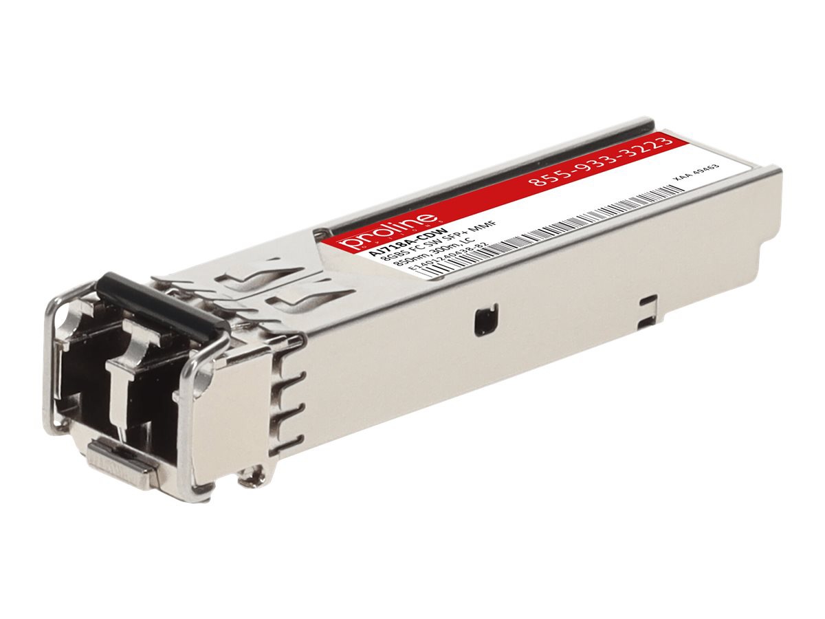 Thumbnail 4 of 16 for Proline HP® AJ718A Compatible TAA Compliant 8GBase-SW Fibre Channel SFP+ Transceiver (MMF, 850nm, 300m, LC)