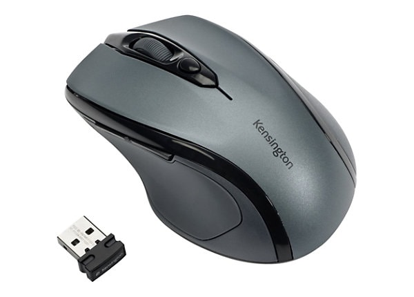 Kensington Pro Fit Mid-Size - mouse - 2.4 GHz - graphite gray
