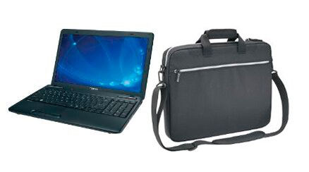 Toshiba Satellite C655D-S5330 with Lightweight Carrying Case