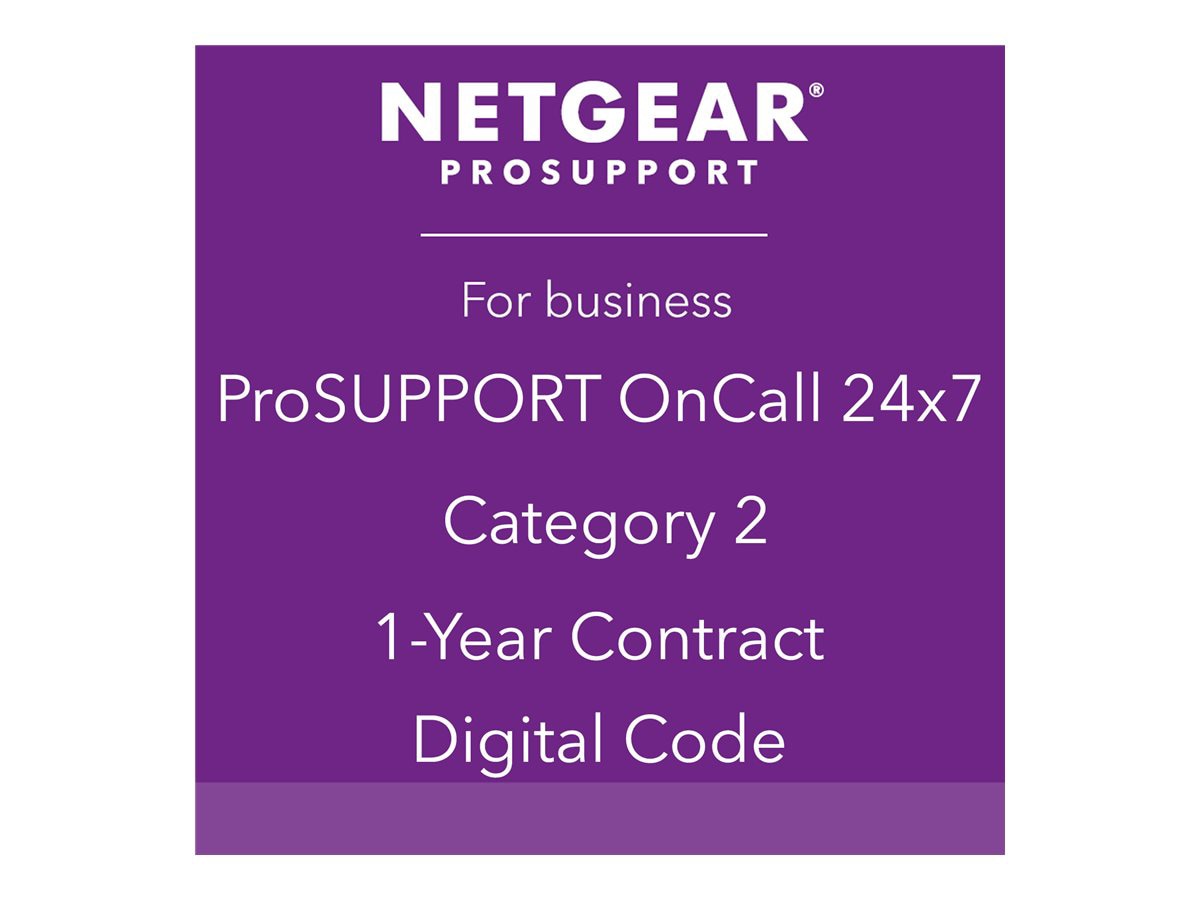 Netgear ProSUPPORT OnCall 24x7 Tech Support - 1 Year - Service