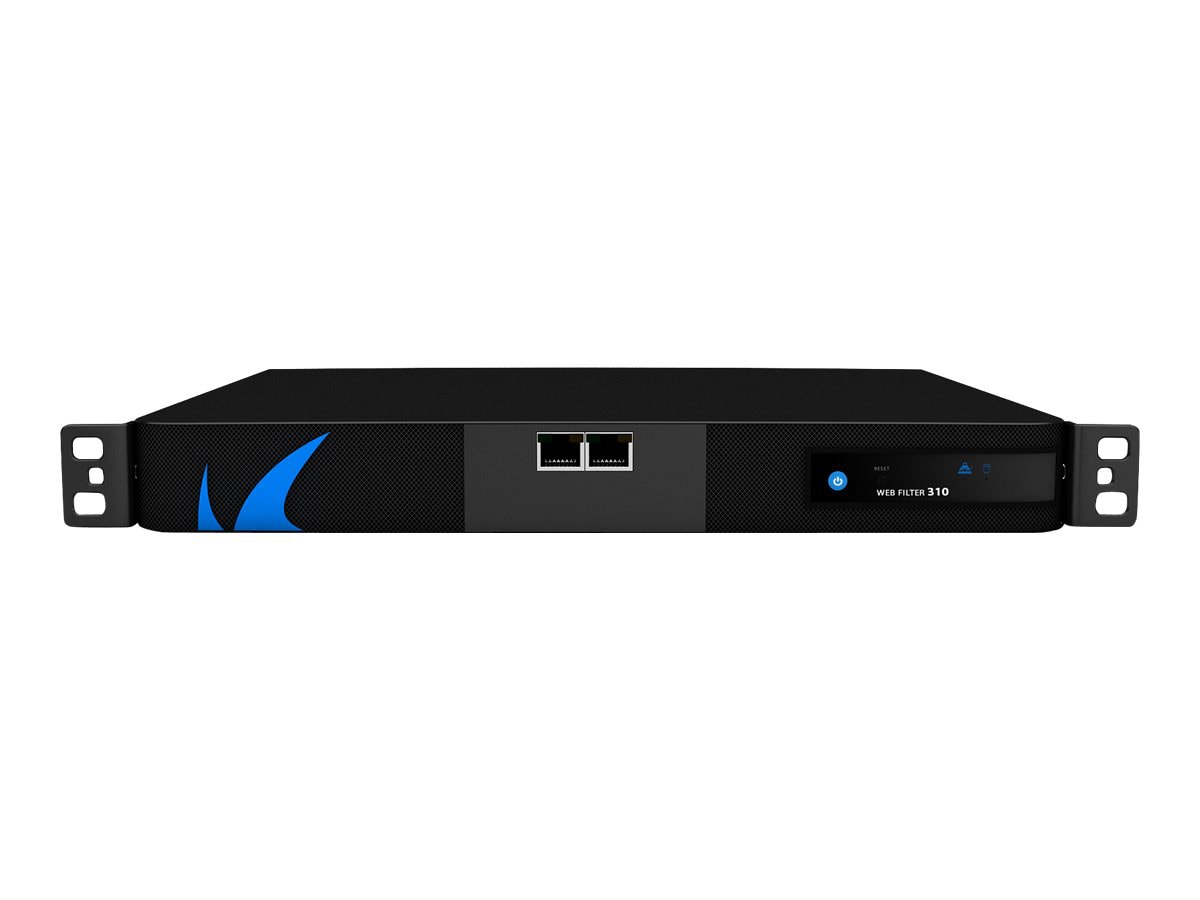 Barracuda Web Security Gateway 310 - security appliance - with 3 years Energize Updates and Instant Replacement