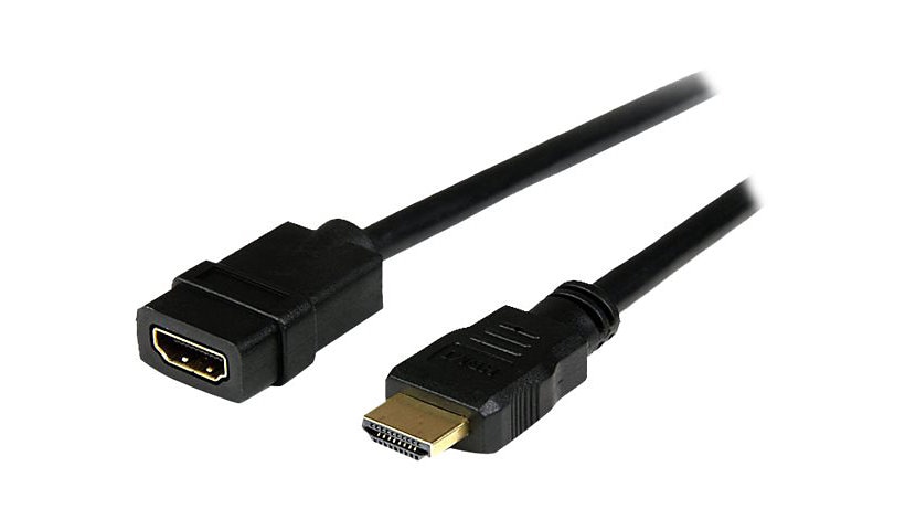 StarTech.com 2m 6ft HDMI Extension Cable, 4K 30Hz UHD HDMI Cable Extender