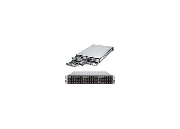 Supermicro SuperServer 2027TR-HTRF - rack-mountable - no CPU - 0 MB - 0 GB