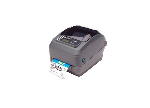 Zebra GX Series GX420t - label printer - monochrome - direct thermal / thermal transfer
