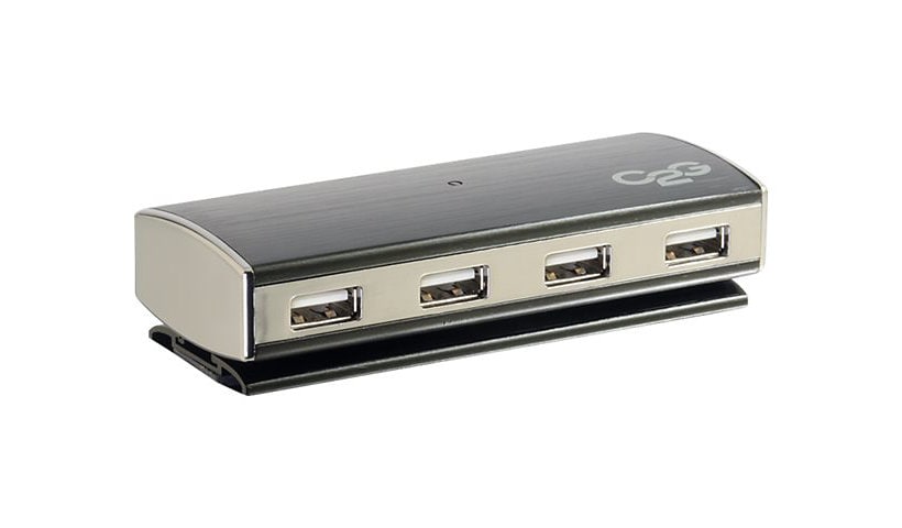 C2G 7-Port USB Hub for Chromebooks, Laptops and Desktops - hub - 7 ports