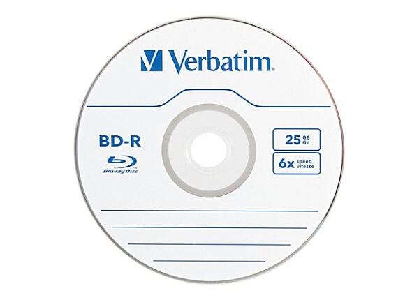 Verbatim - BD-R x 1 - 25 GB - storage media