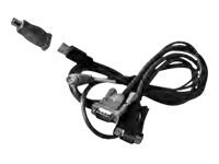 Chatsworth Combo KVM Cable - keyboard / video / mouse (KVM) cable - 6 ft