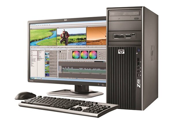 HP Workstation z400 - Xeon W3520 2.66 GHz - 4 GB - 500 GB