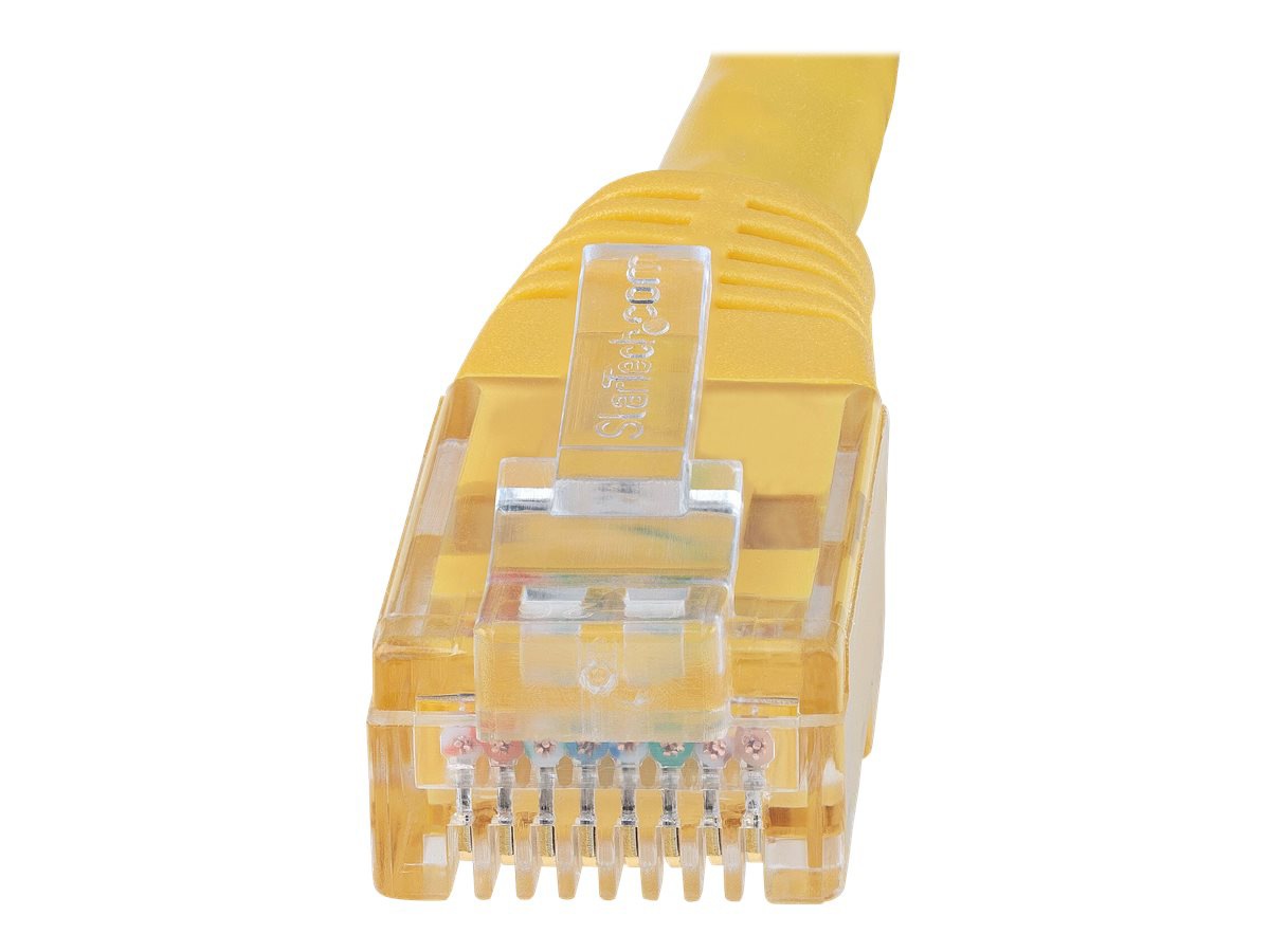 Thumbnail 3 of 6 for StarTech.com 25ft Yellow CAT6 Ethernet Cable - Molded CAT6 Patch Cord - PoE++ Gigabit Network Cable - M/M