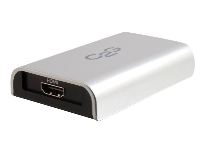 C2G USB to HDMI Adapter with Audio Up To 1080p - external video adapter - g