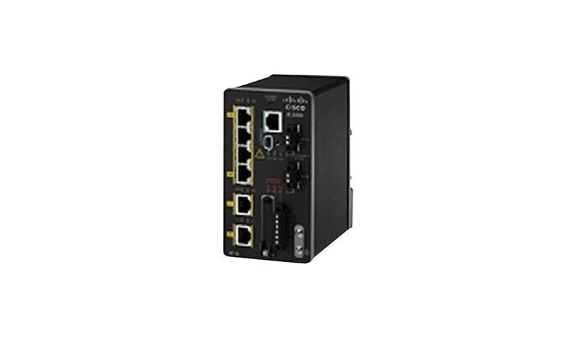 Cisco Industrial Ethernet 2000 Series - switch - 4 ports - managed - DIN ra