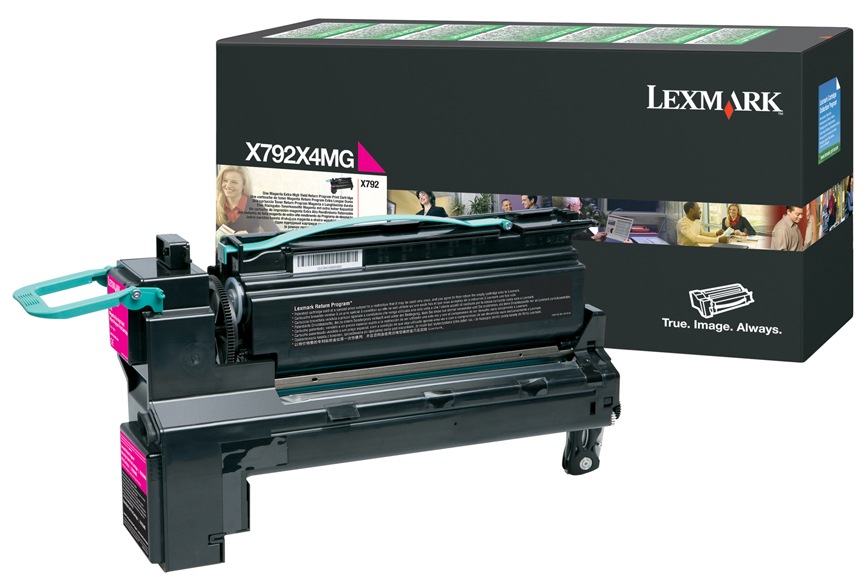 Lexmark X792 Extra High Yield Return Program Toner Cartridge - Magenta