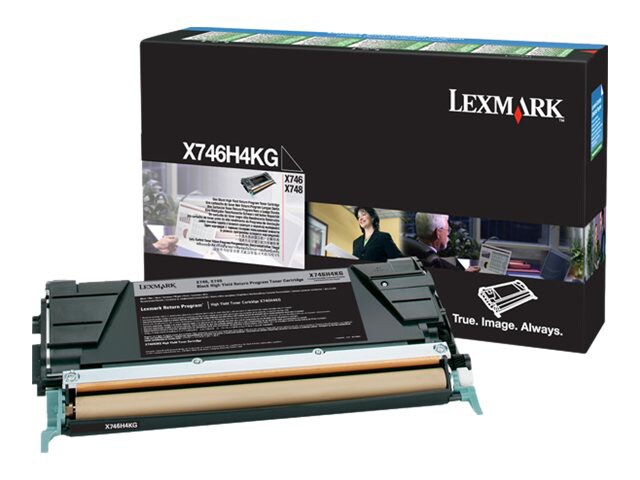Lexmark - High Yield - black - original - toner cartridge - LRP - TAA Compliant