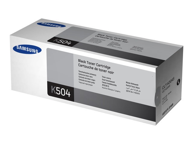 Samsung CLT-K504S - black - original - toner cartridge