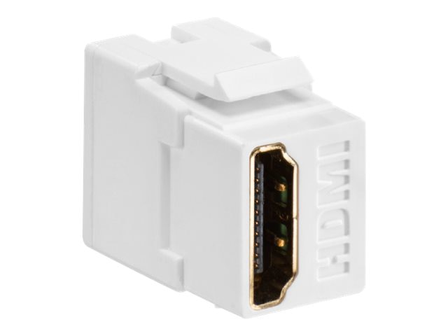 Leviton QuickPort HDMI Feedthrough Connector - HDMI connector