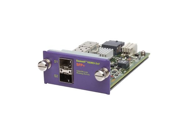 Extreme Networks XGM3S-2sf - expansion module - 2 ports